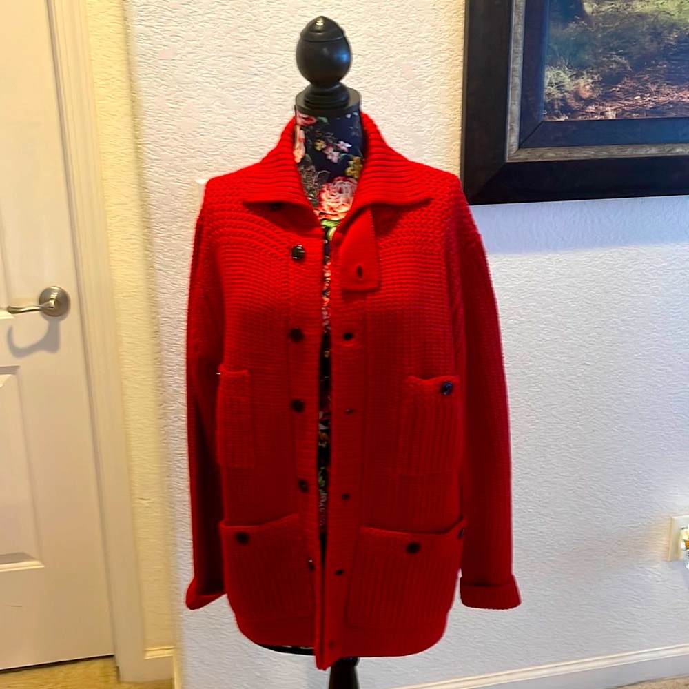 Upscale sweater from The J Peterman Co